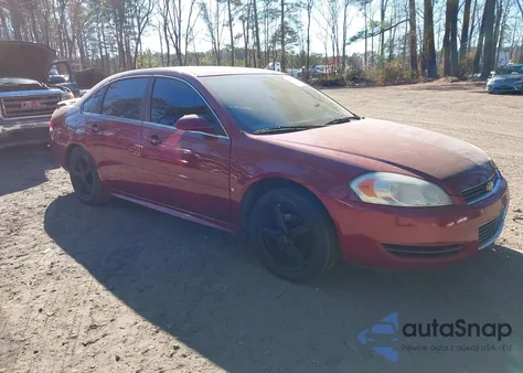2009 Chevrolet Impala Lt из США, поврежденный, VIN 2G1WT57N791281353